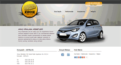 Desktop Screenshot of kuroshrentacar.com